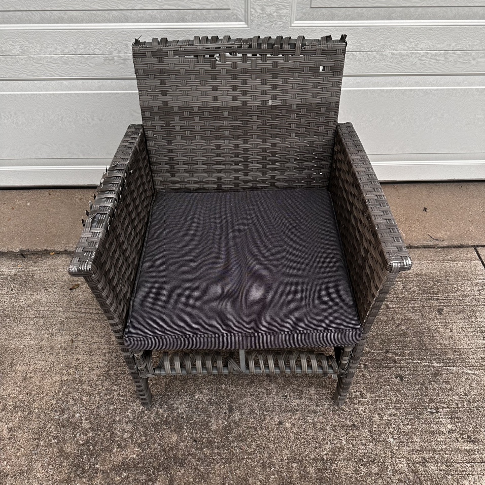 Wicker Patio Chair - photo 2
