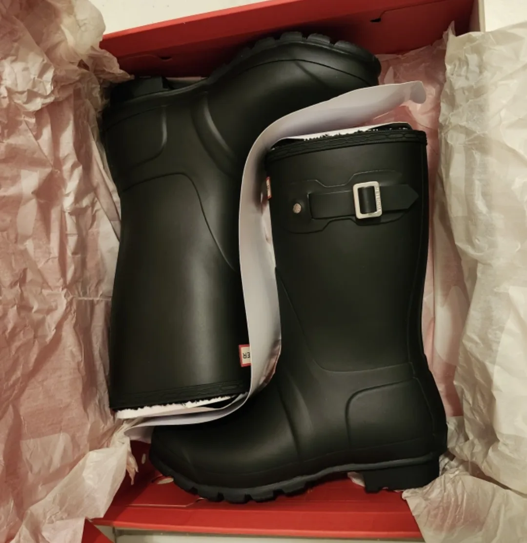New Hunter Insulated Short Rain Boots - Size 8 thumbnail