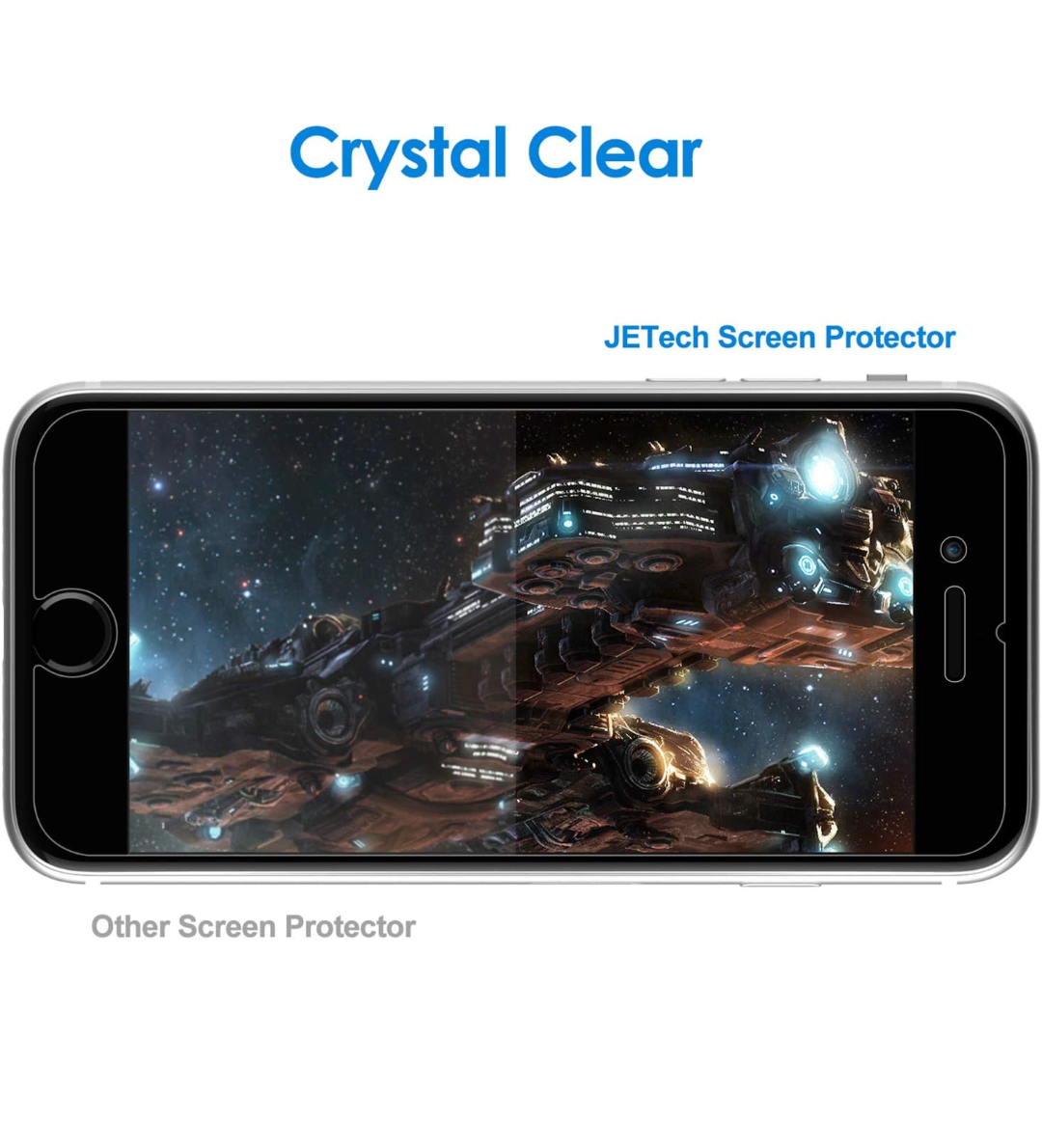 JETech Screen Protector for iPhone SE 3/2 (2022/2020 Edition) - photo 4