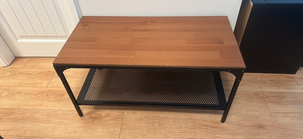 IKEA FJALLBO Coffee Table with Shelf - photo 2