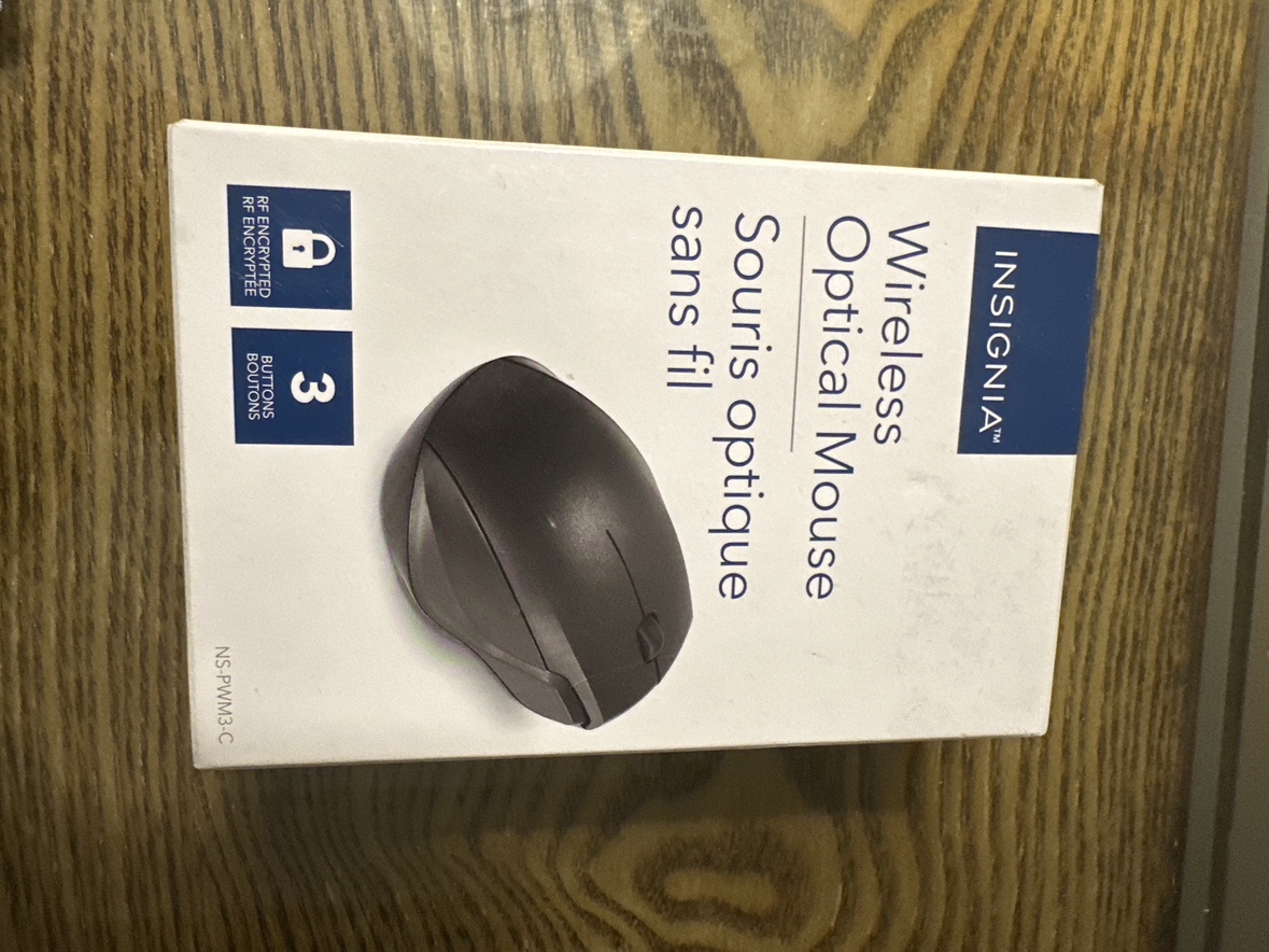 Insignia Wireless Optical Mouse
