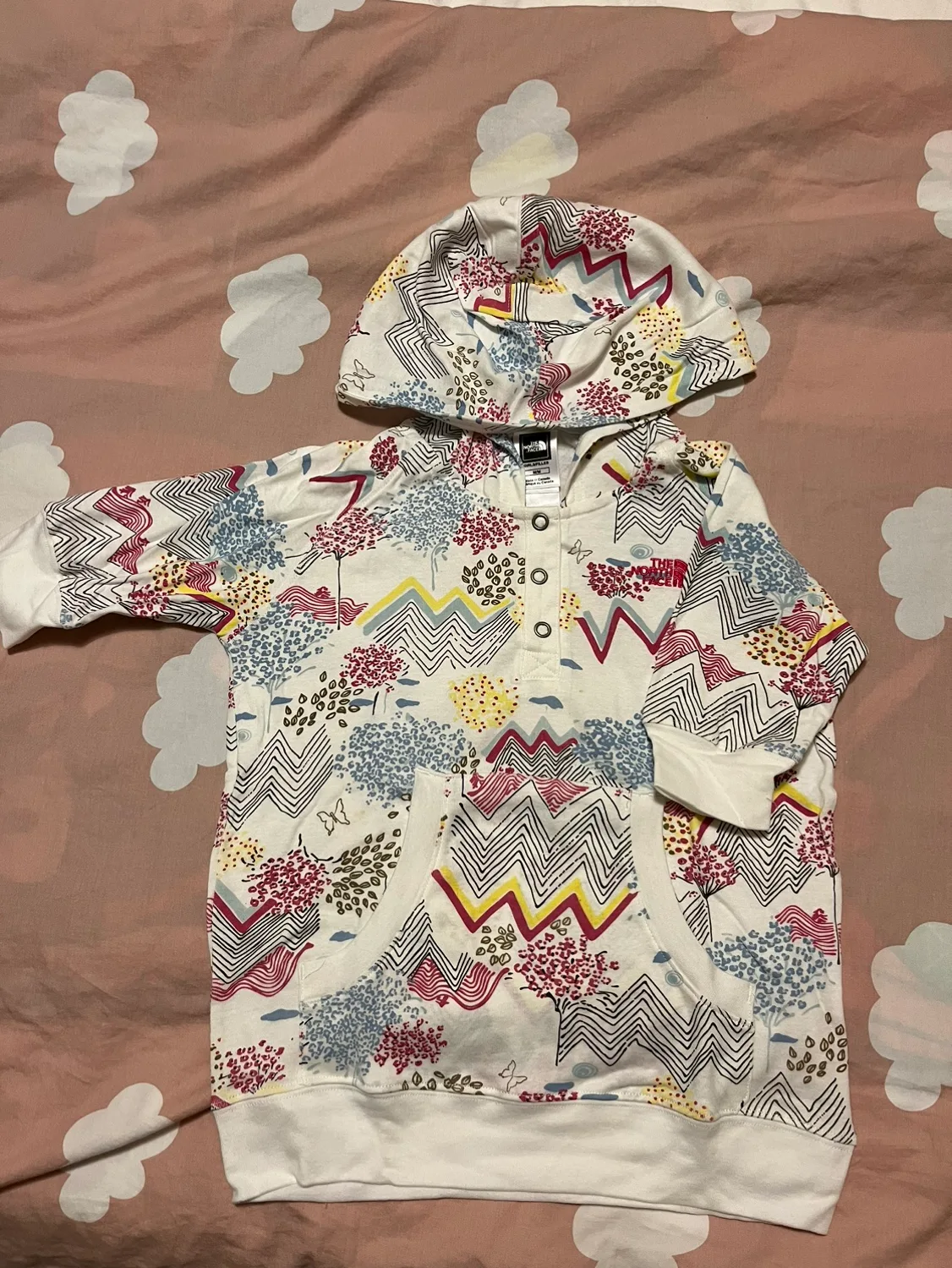 Brand new north face youth medium 100% organic cotton mad image indicator(7)