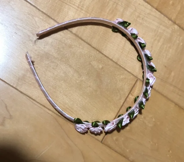 Pink Flower Headband image indicator(2)