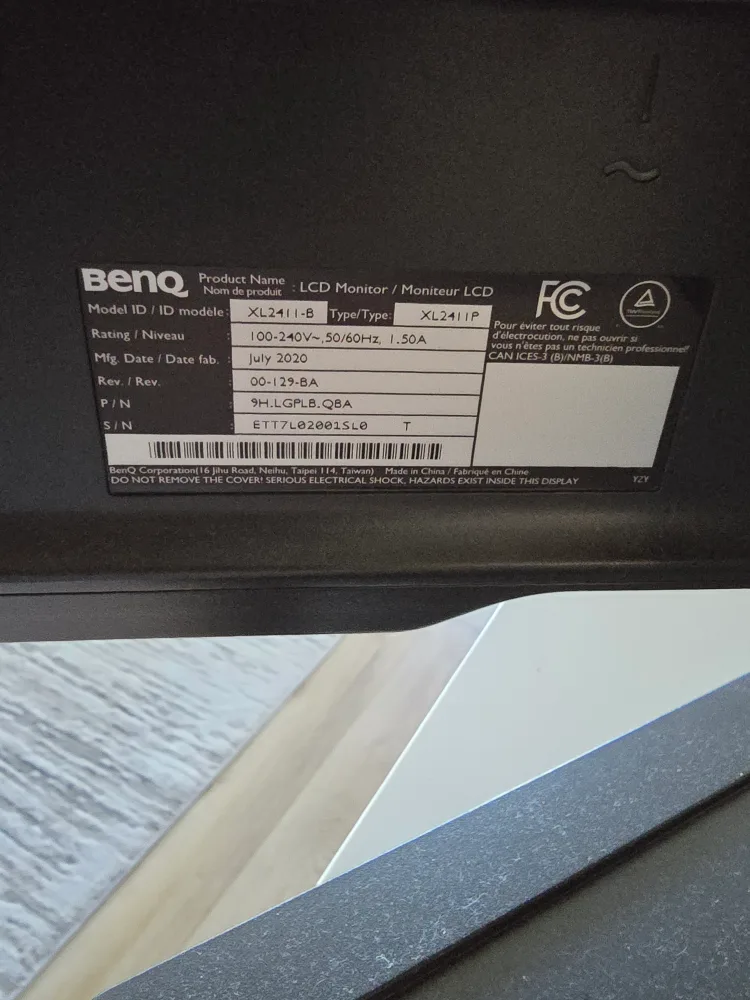 BenQ 24" Monitor image indicator(3)