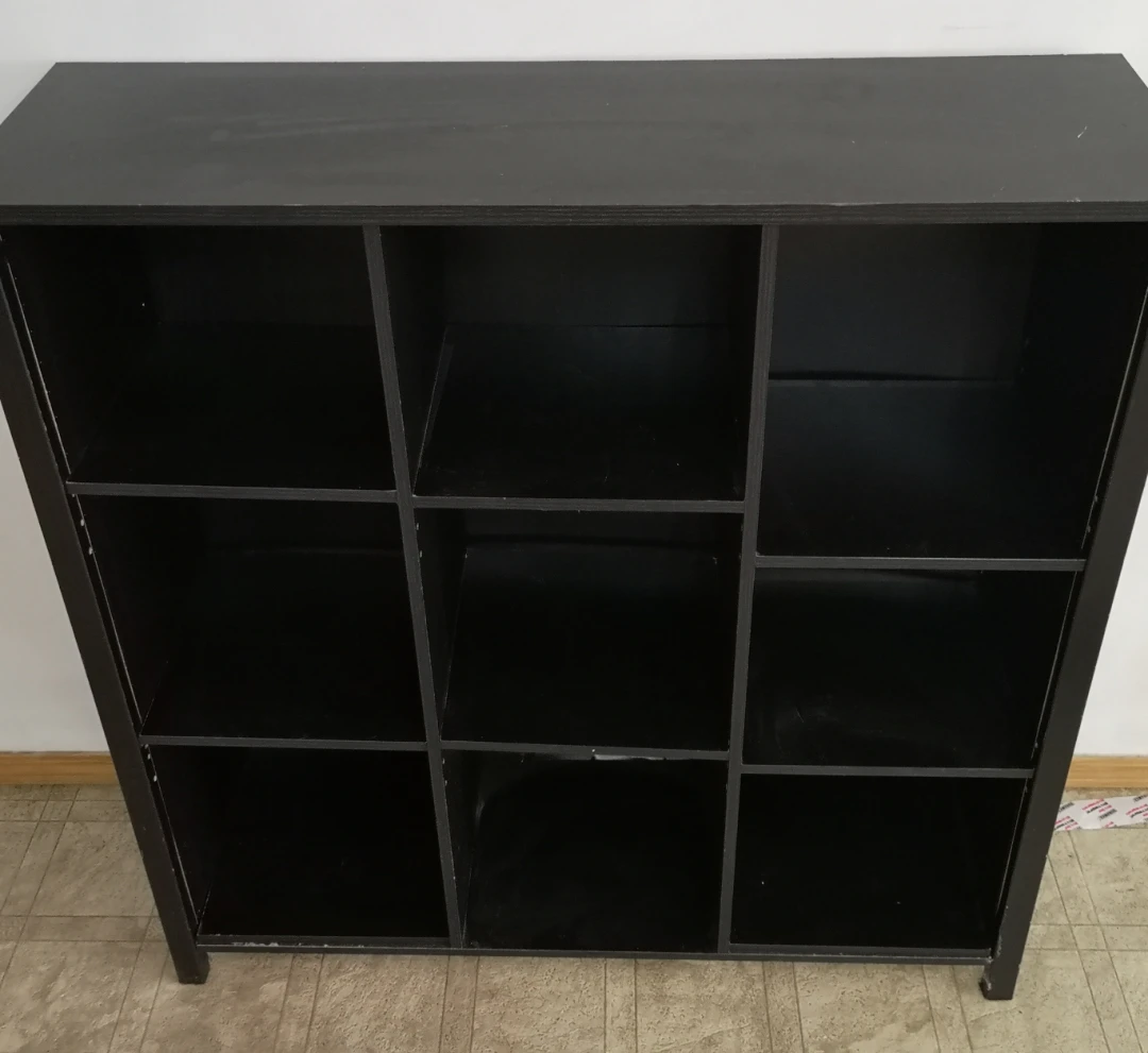 Black Cube Storage Shelf - photo 2