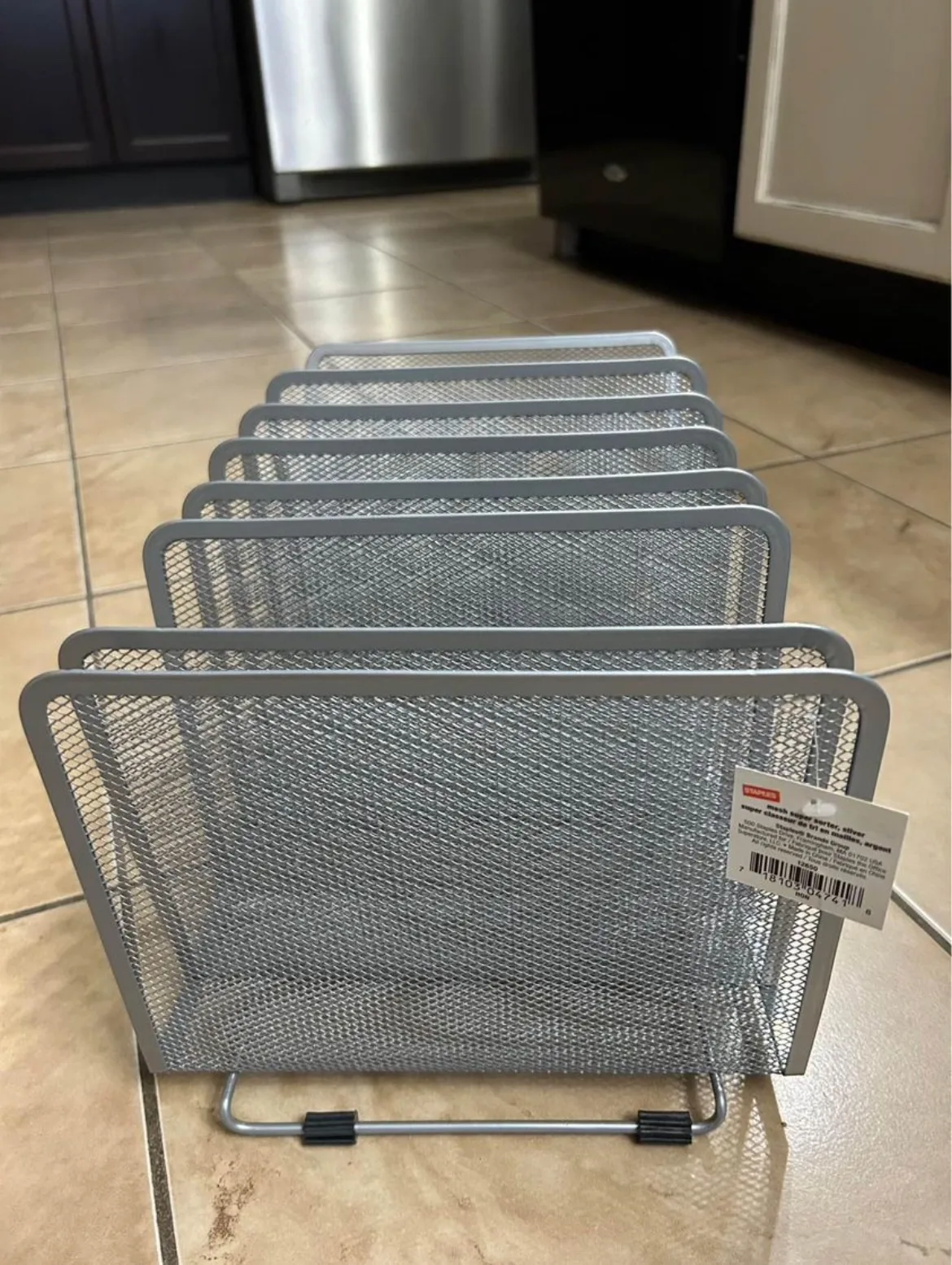 Brand New Staples Mesh File Organizer thumbnail