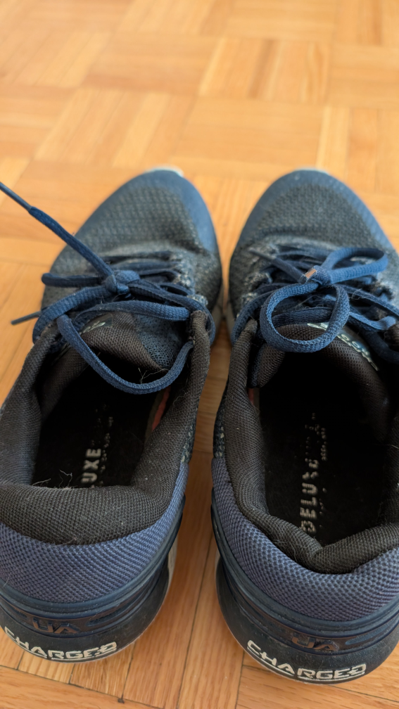 Under Armour Charged Sneakers. and youth Air Jordan - photo 2