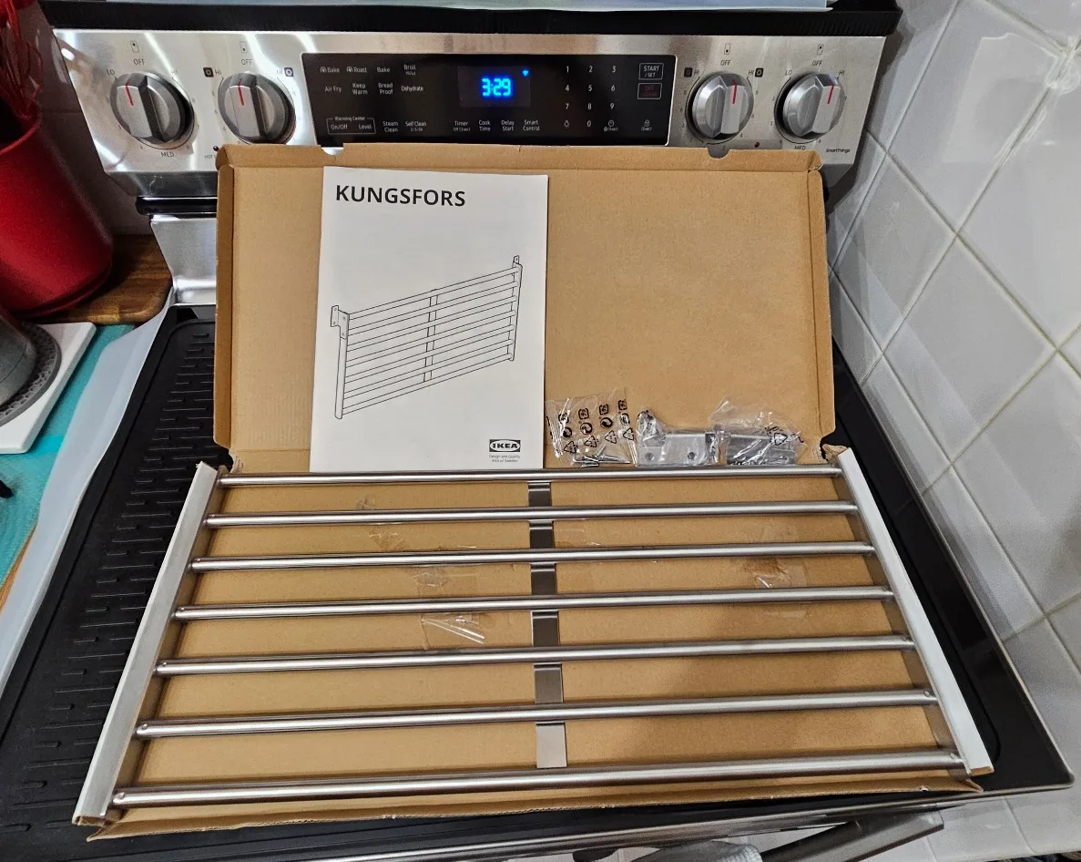 🧡 IKEA Kungsfors Wall Mounted Rack thumbnail
