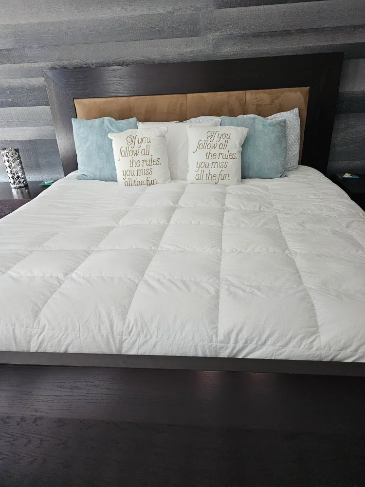 King Size Bed Frame, Dresser and 2 Night Stands thumbnail