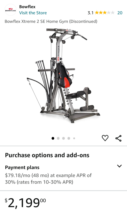 Bowflex Xtreme 2 SE Home Gym