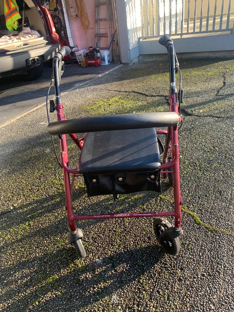 Rolling Walker with Seat