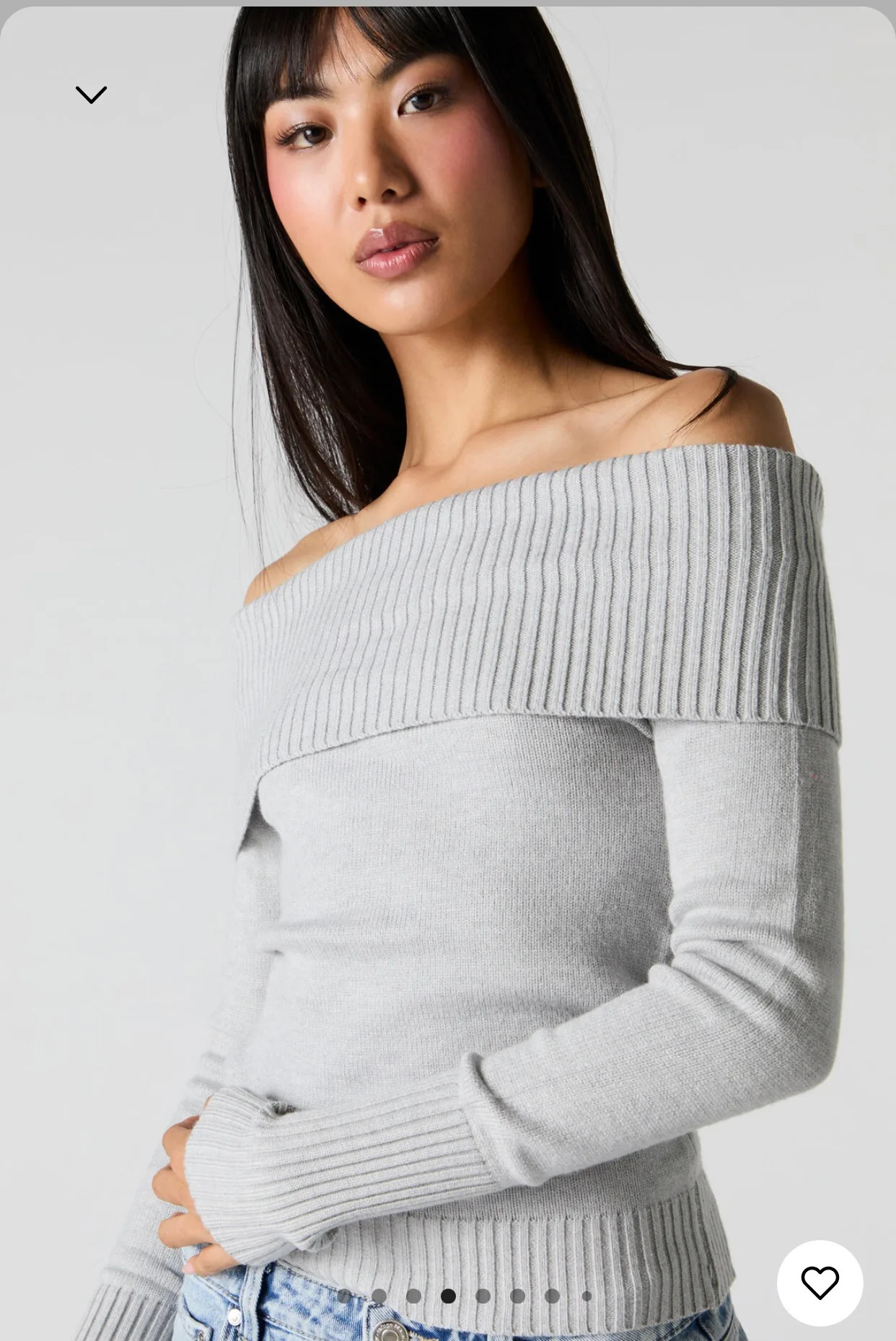 Off the Shoulder Knit Sweater NEW!! image indicator(3)