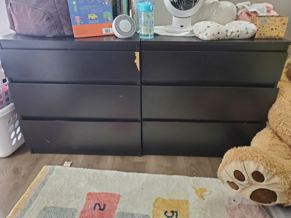 ikea Malm dressers