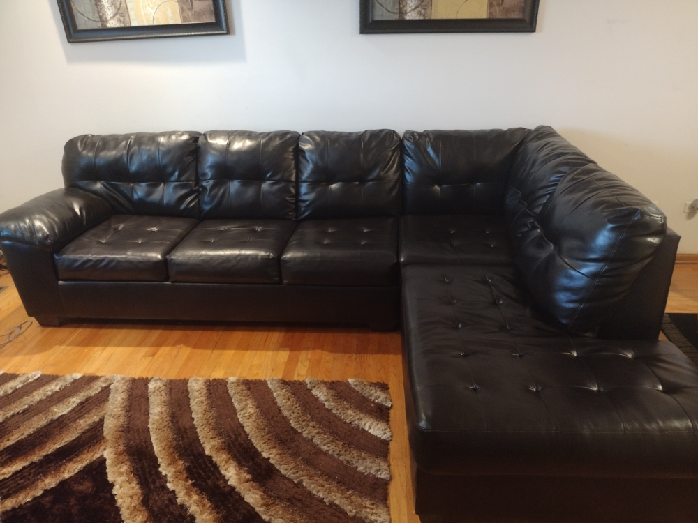 Dark Brown Sectional Sofa
