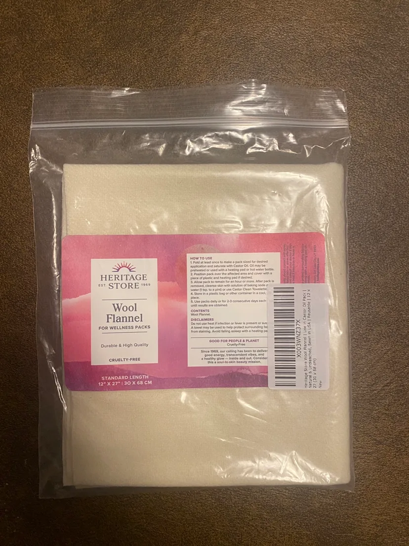 Heritage Store Wool Flannel 30cm x 68cm image indicator(2)