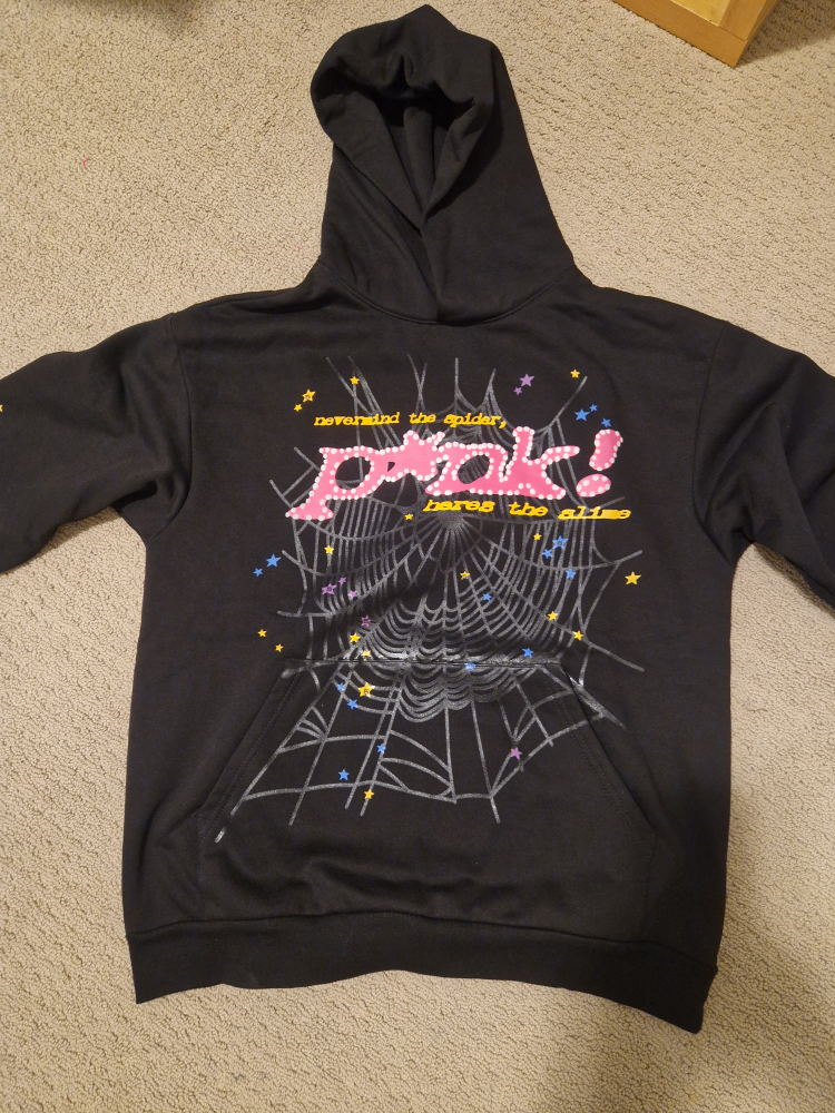 Sp5der hoodie size large