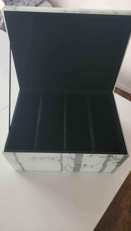 Glass Jewellery Box New - photo 5