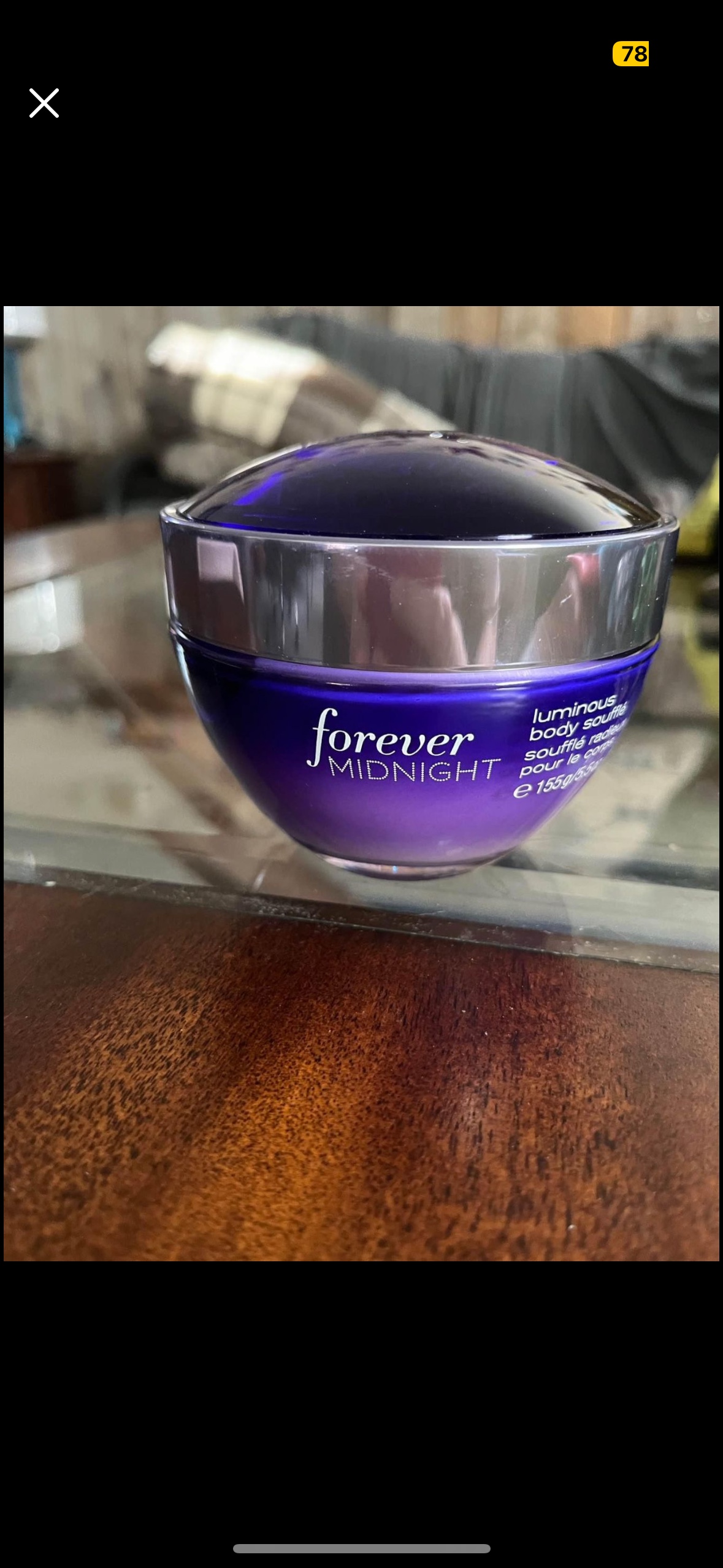Bath & body works Forever Midnight Luminous Body Souffle