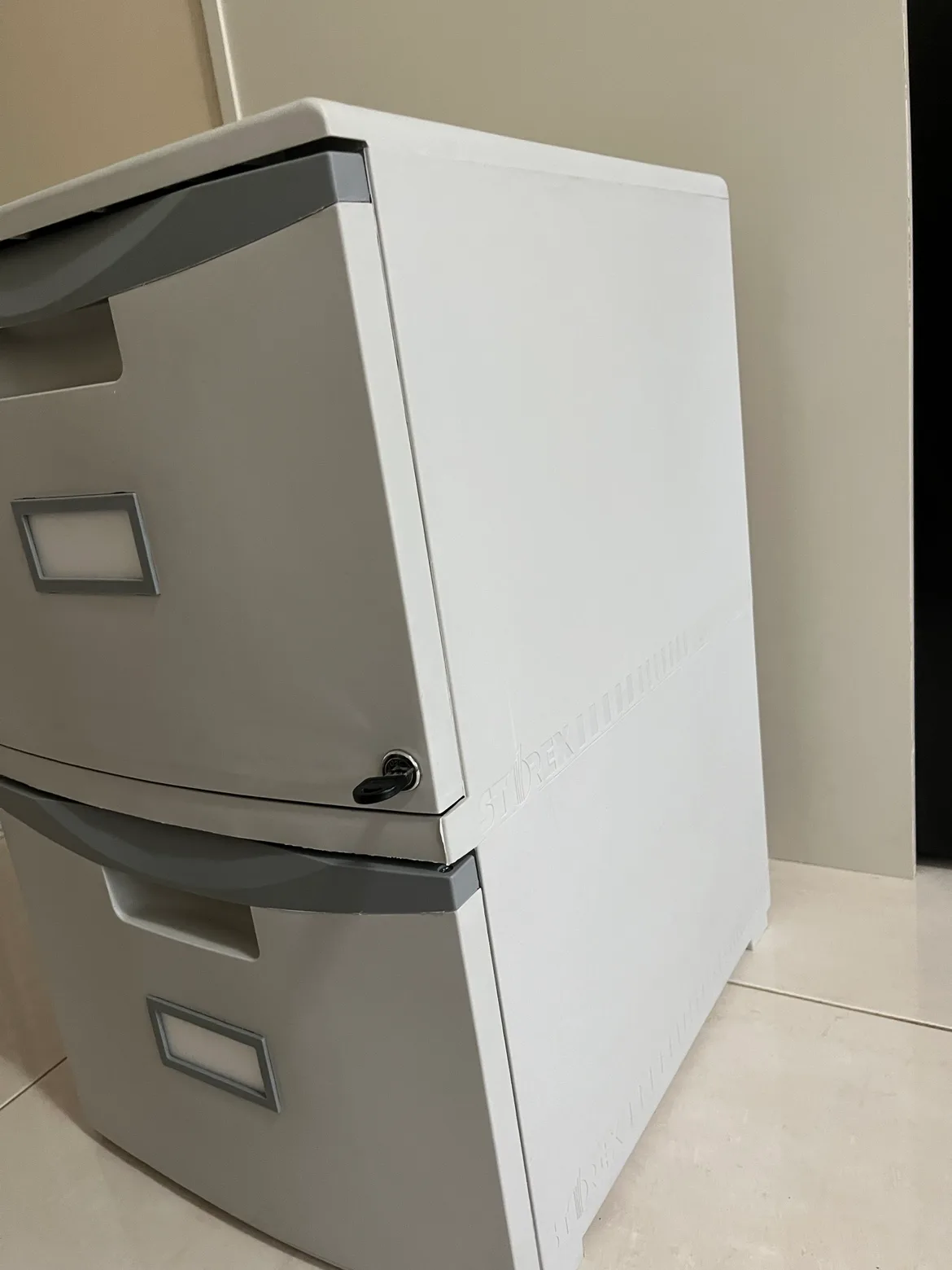 Two Drawer Plastic File Cabinet image indicator(5)