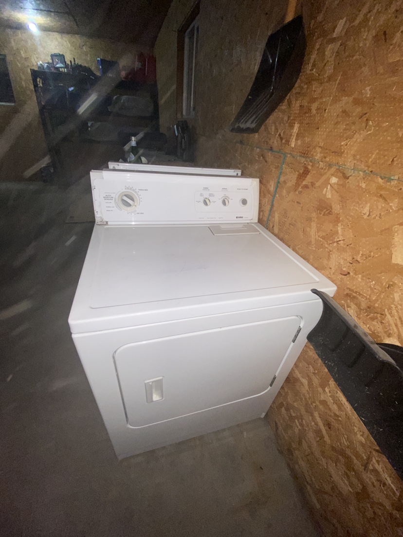 White Washer and Dryer Set