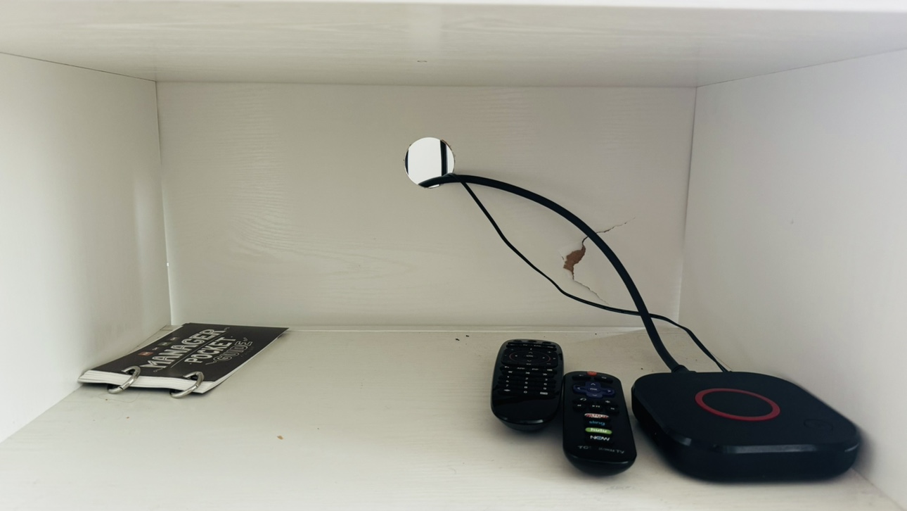 White TV Stand - photo 2