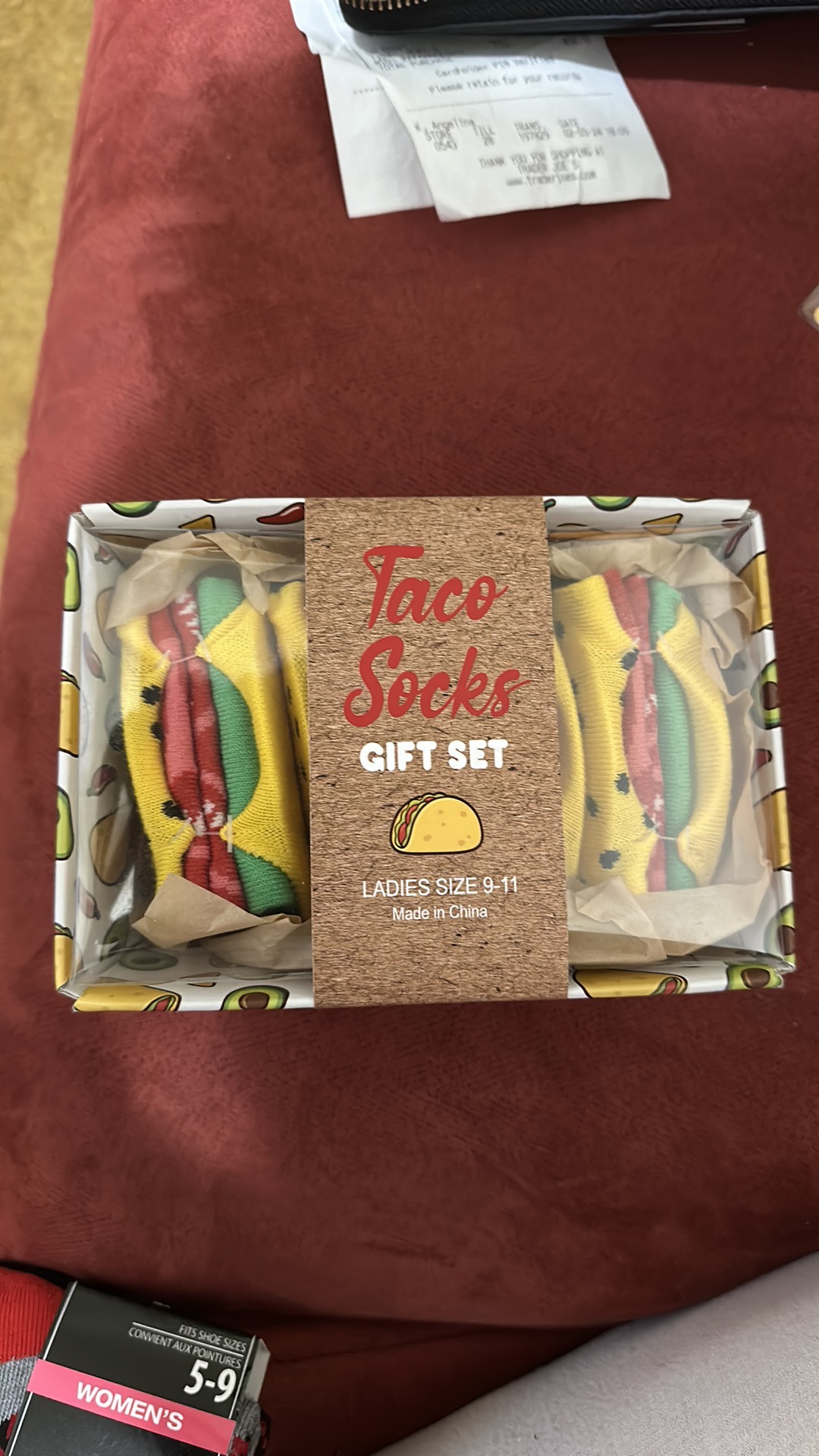 Taco Socks Gift Set