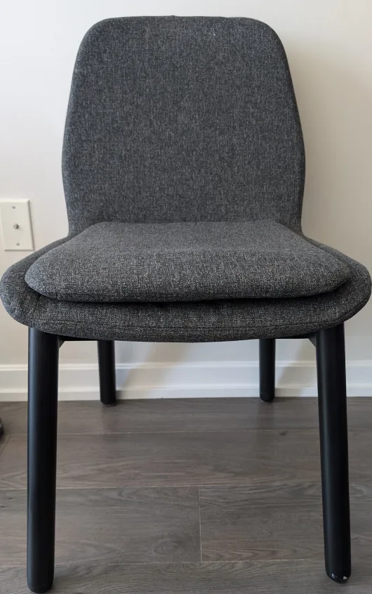 IKEA VEDBO Table & 4 Gray Chairs image indicator(9)