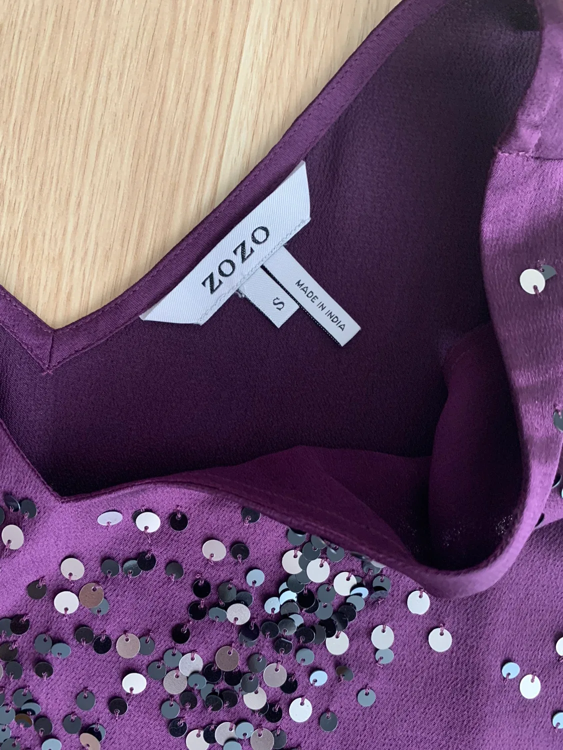 Purple Sequin Tank Top image indicator(9)
