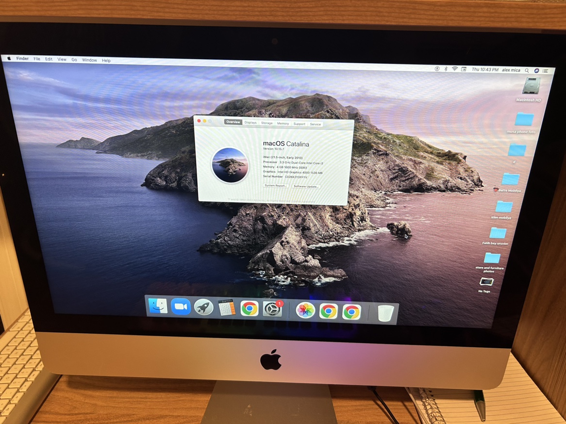 iMac (21.5-inch, Early 2013) computer
