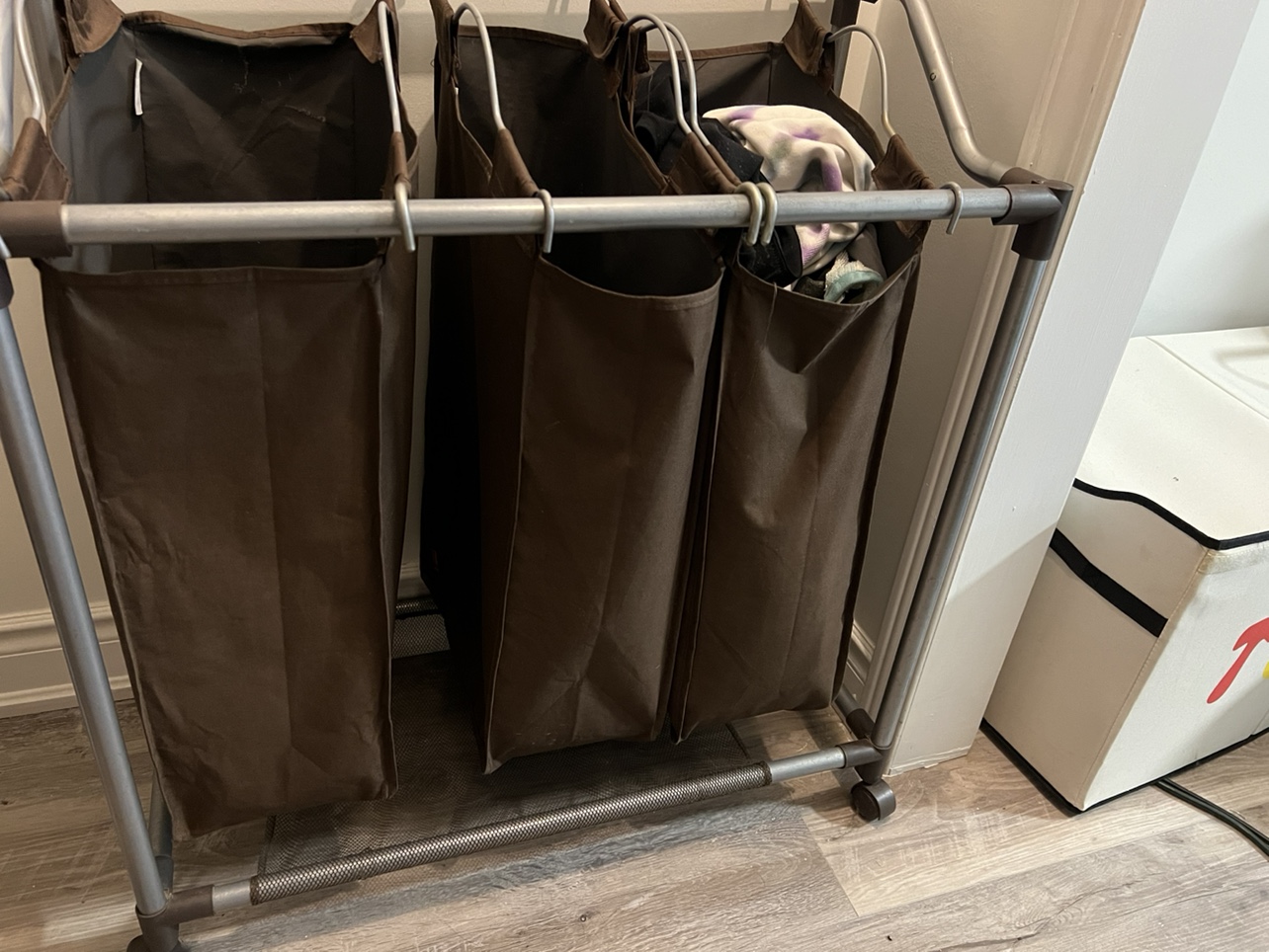 3-Bin Laundry Sorter