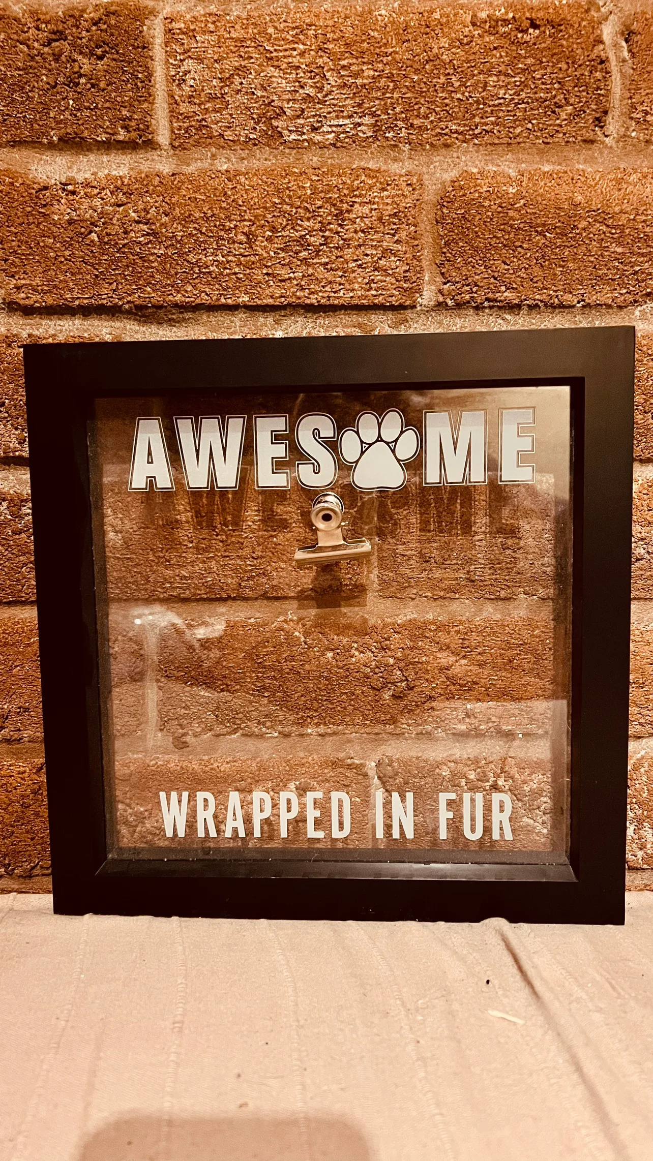 Awesome Wrapped in Fur Sign thumbnail