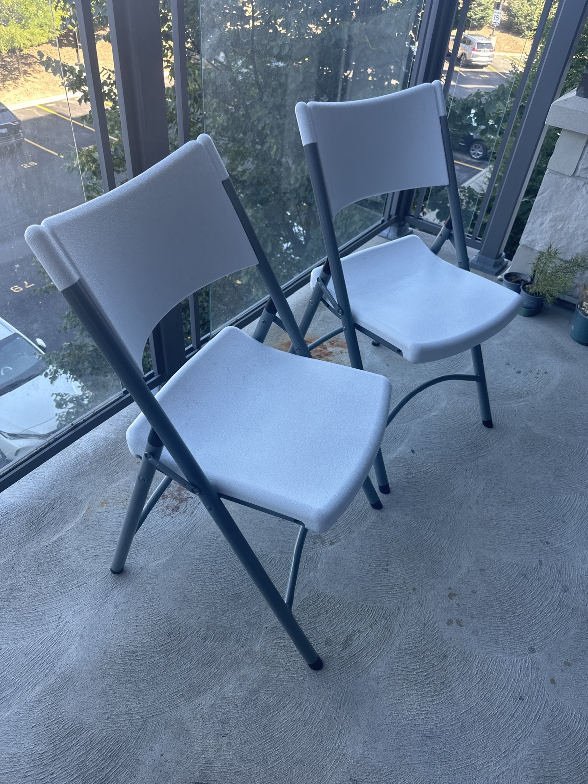 Folding Chairs Set of 2 - photo 3