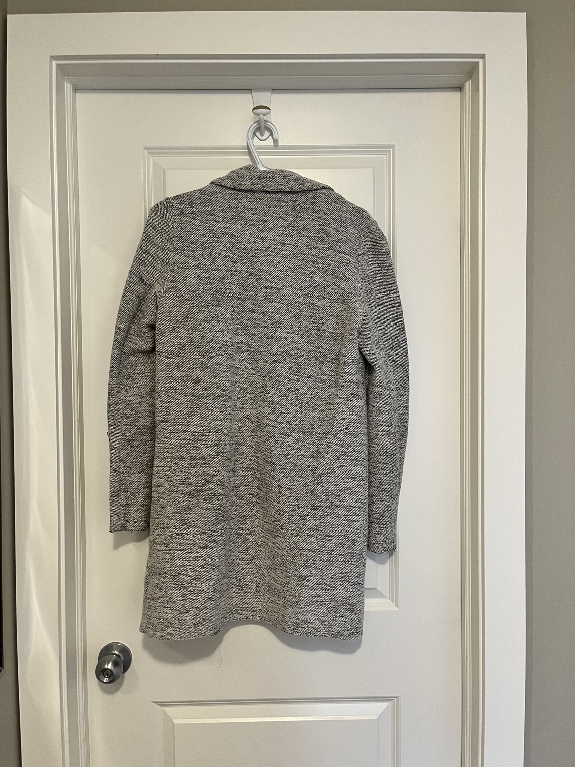 Grey Knit Cardigan