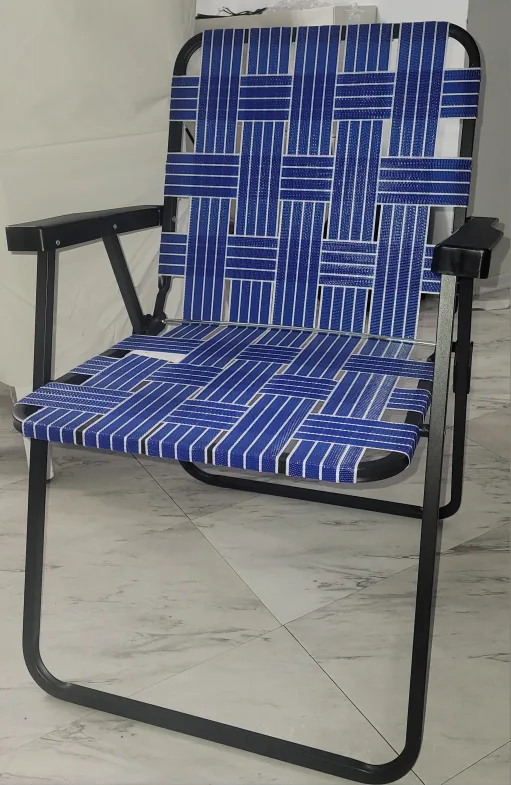 2 Outbound Classic Retro Folding Webbed Lawn Chair image indicator(2)