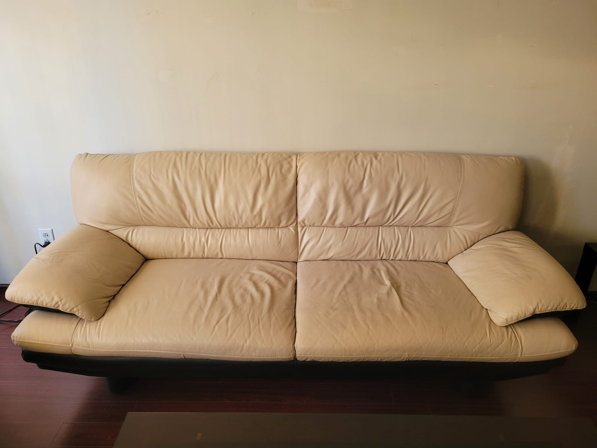 Leather Sofa and Loveseat - photo 2