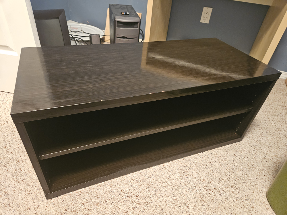 Black TV Stand