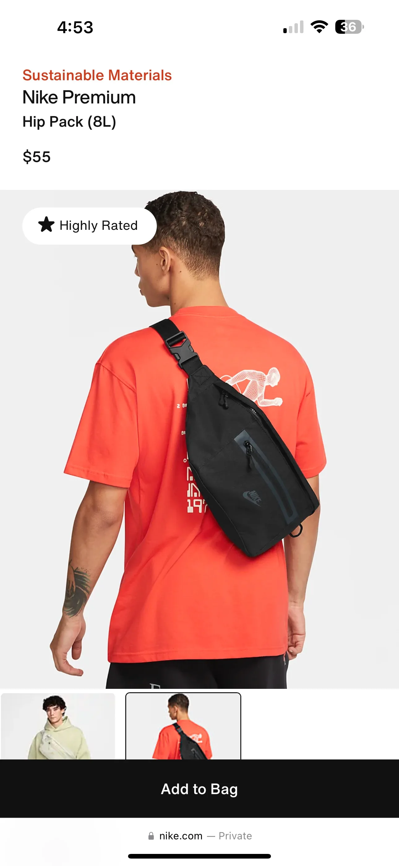 Nike Premium Fanny Pack thumbnail