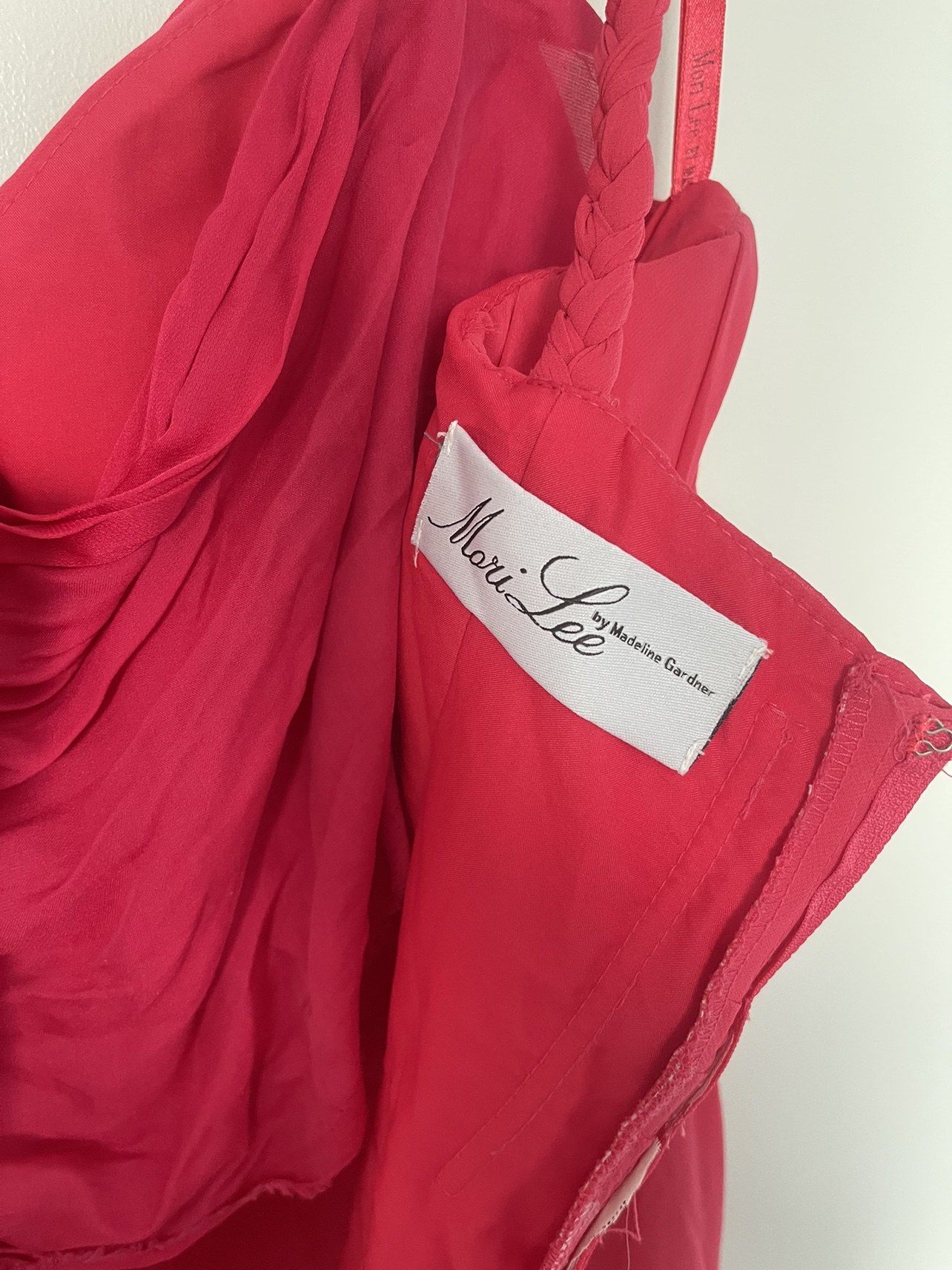 Pink Chiffon Bridesmaid Dress - photo 4