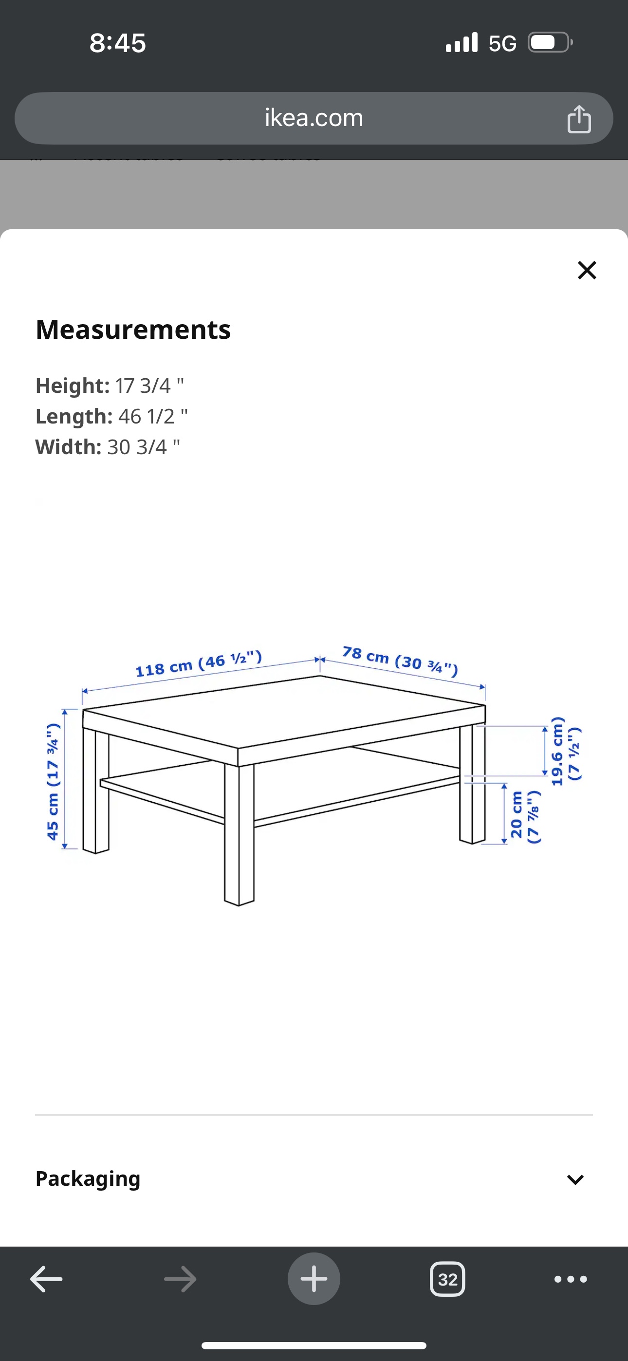IKEA LACK Coffee Table - photo 3