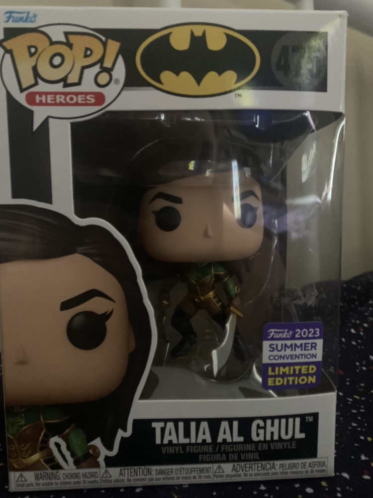 Talia Al Ghul 2023 summer convention limited edition funko pop