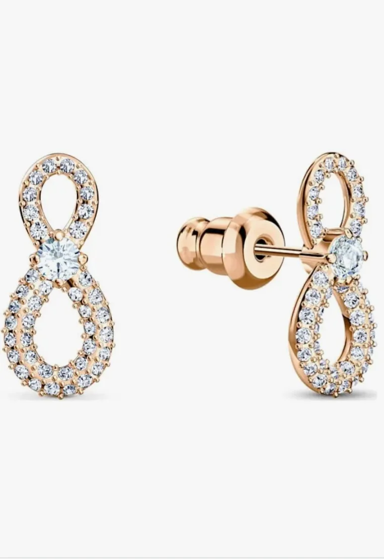 Swarovski Infinity Heart Necklace and Earrings Set image indicator(2)