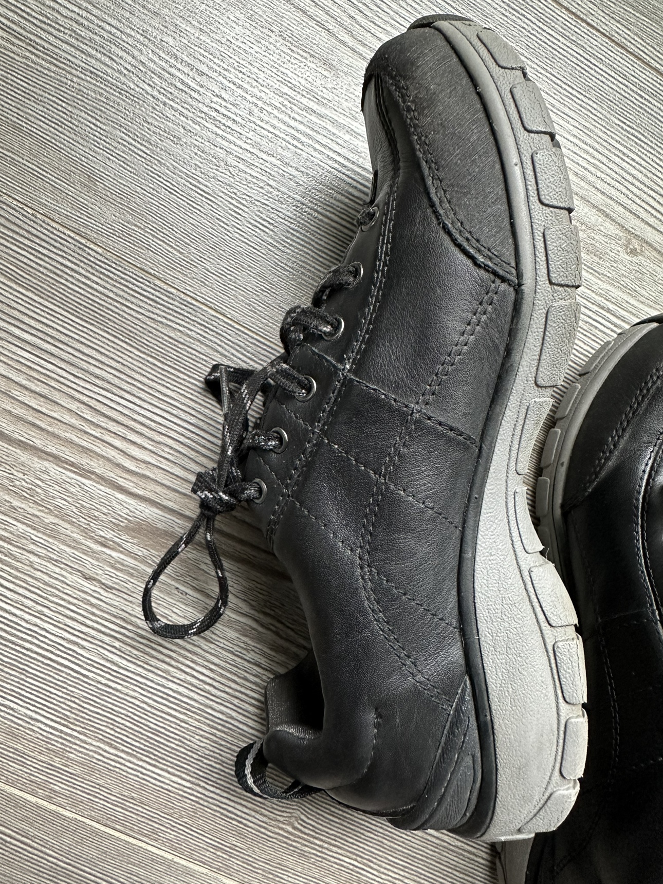 Black Leather Shoes - photo 2
