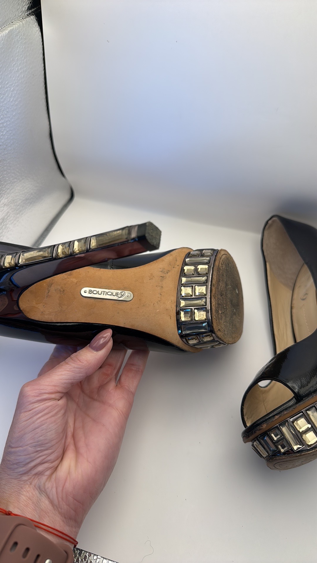 Black Platform Heels - photo 4