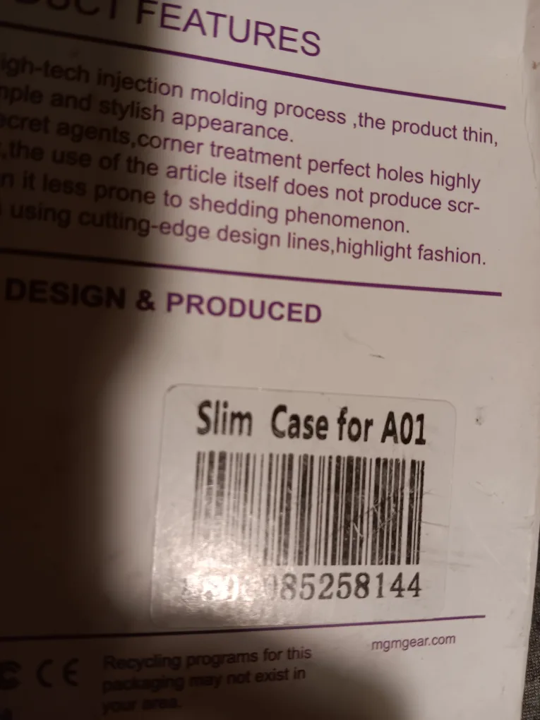 Slim Case for A01 Phone #freecycle image indicator(2)