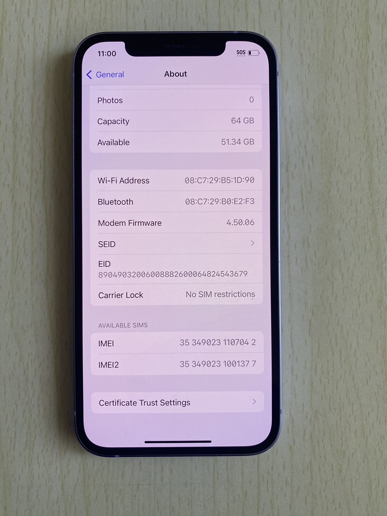 iPhone 12 64gb 81% Battery Health! - photo 3