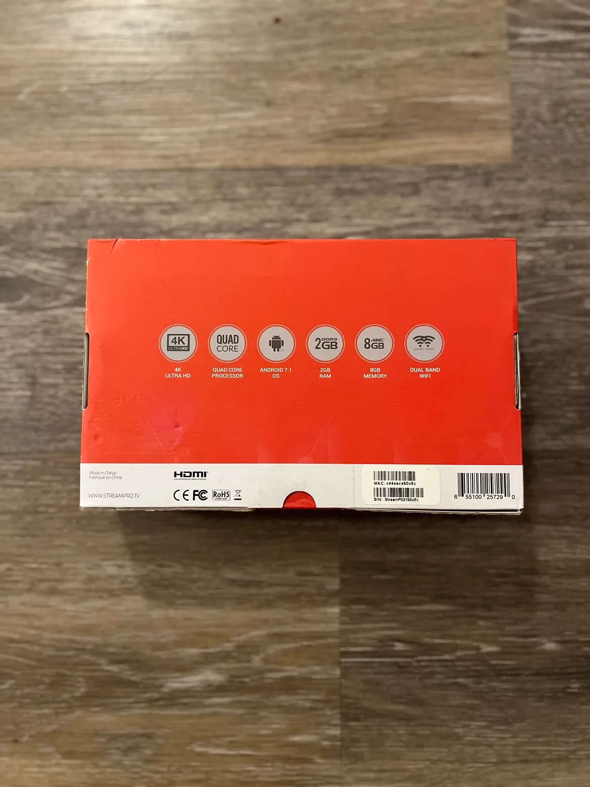 StreamPro G1 Android Media Player Stream Pro Generation 1 image indicator(2)