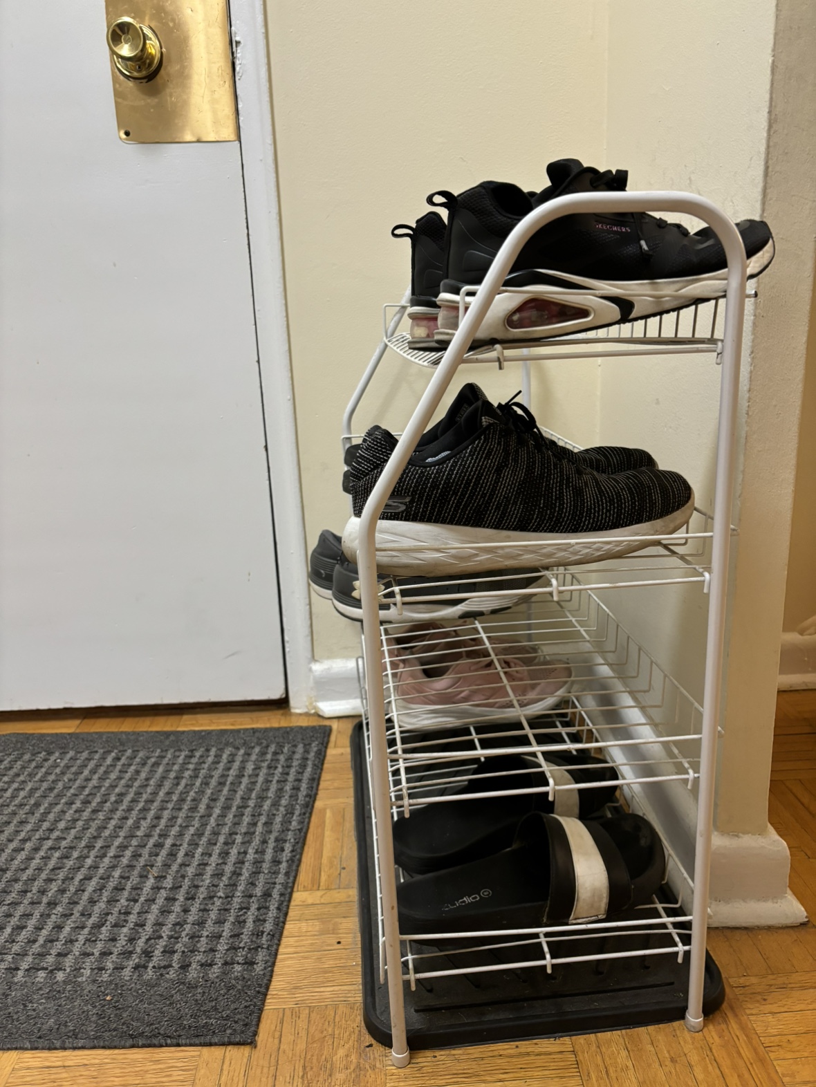 4-Tier Shoe Rack with tray - photo 3
