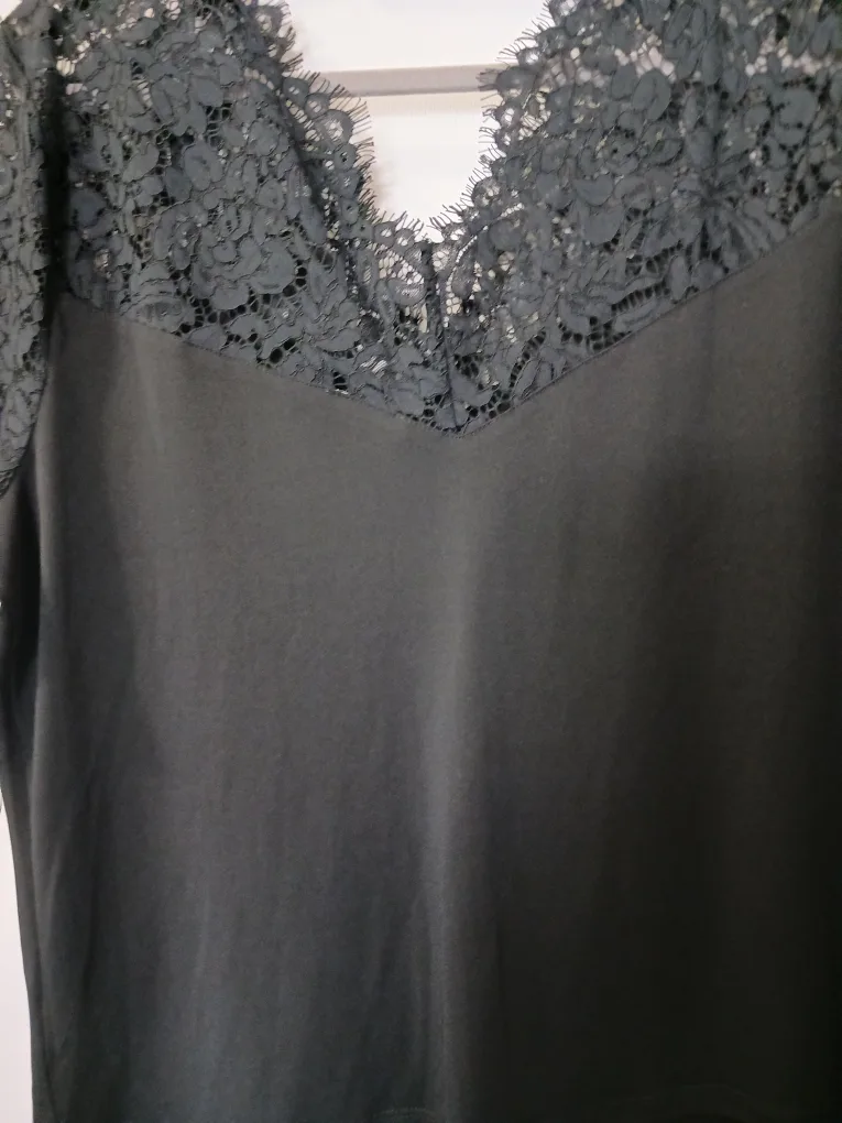 Black Lace Top, from Ricki's, XL thumbnail
