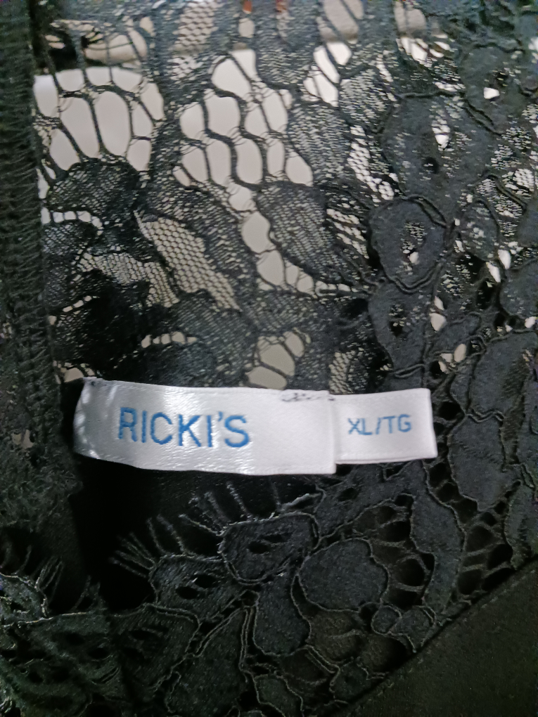 Black Lace Top, from Ricki's, XL - photo 3
