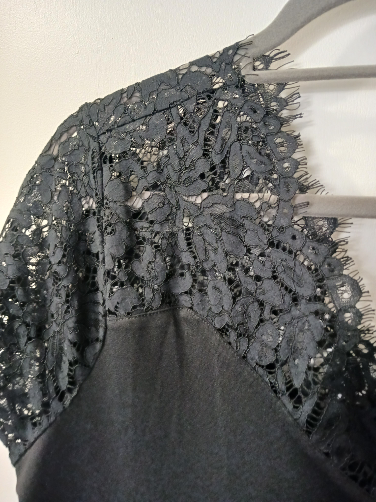 Black Lace Top, from Ricki's, XL - photo 4
